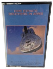 Dire Straights Brothers in Arms cassette tape 1985 Warner Bros Records 4-25264