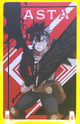 Asta / Movie Black Clover Trading Card Gum Collection Japanese Anime 2023