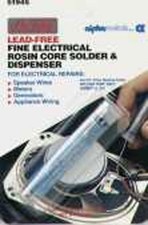 Alpha Fry AM51945 0.50 Oz Lead Free Rosin Core Silver Bearing Solder