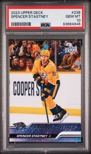 2023-24 Upper Deck SPENCER STASTNEY Young Guns #238 PSA 10 GEM MNT (RC)