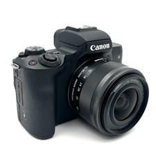 Produktbild - Canon EOS M50 + 15-45mm IS STM Objektiv - Refurbished hervorragend - Garantie