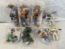 Disney Toy Story Burger King Kids Club 1995 Vintage Toys 8 pieces