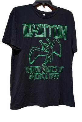Led Zeppelin T Shirt Large Adult Short Sleeve 100% Cotton | eBay