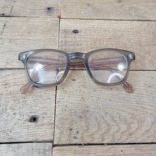 American Optical AO Eyeglasses Gray Horned Frame Retro Style FRAMES ONLY