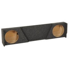 QPower Dual 12" Sub Box for Chevy Silverado XCab and GMC Sierra XCab Open Box