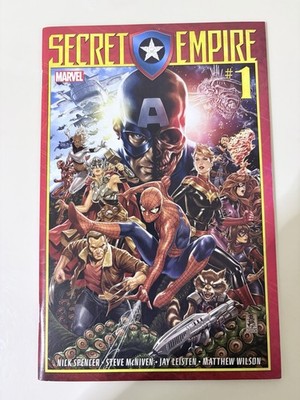 Secret Empire #1 Comic Book( Marvel Comics July 2017), New, Spider-Man, Etc