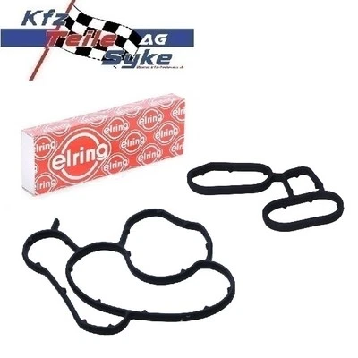 2x ELRING DICHTUNG ÖLFILTERGEHÄUSE ÖLFILTER (240.070 + 324.230) FÜR BMW