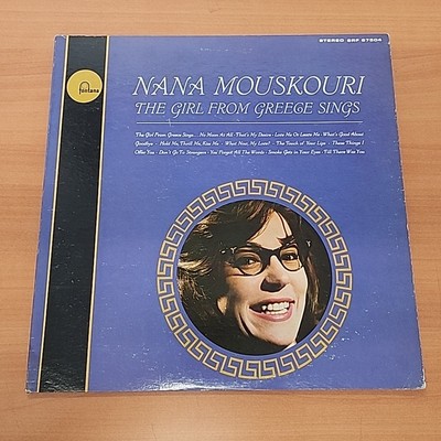 NANA MOUSKOURI: the girl from greece sings FONTANA 12'' LP 33 RPM