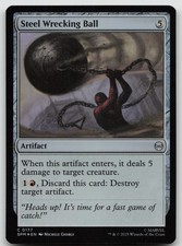 Steel Wrecking Ball 177 SPM MTG Common Foil NM