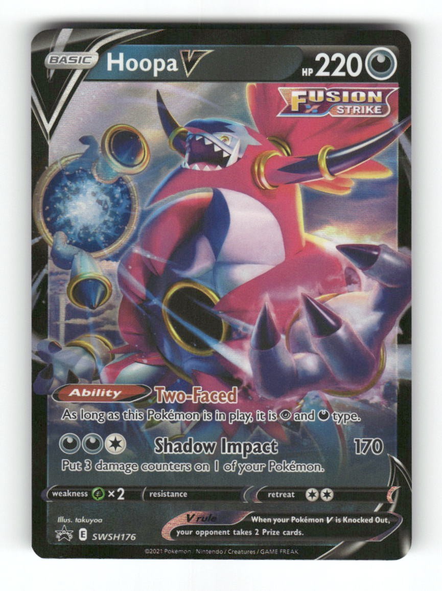 Hoopa V - SWSH176 - Sword & Shield Promo - Pokemon - Promo - Holo NM