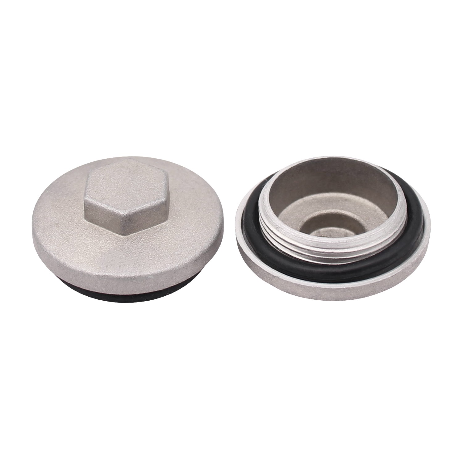 2x Valve Adjuster Cover Cap O-Ring For Suzuki QuadRunner LT LT-F 125 160 185 230