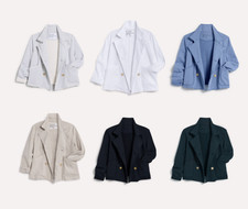 Frank Eileen Mini Belfast Cropped Sweatshirt Peacoat Multiple Colors and Sizes