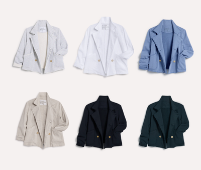 #ad Frank amp; Eileen Mini Belfast Cropped Sweatshirt Peacoat Multiple Colors and Sizes $354.99