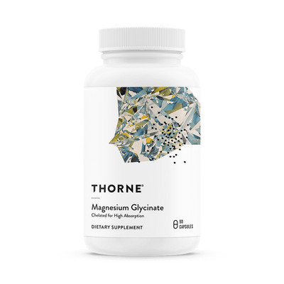 Thorne Magnesium Glycinate Chelated for high absorption 90 caps / 120 mg 12/2027