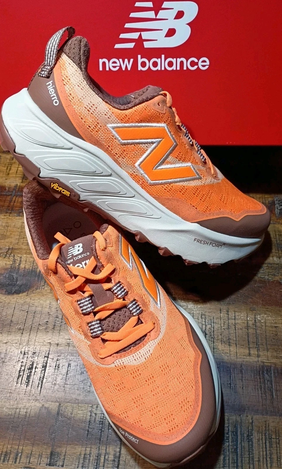 Womens New Balance Fresh Foam X Hierro v9 Running Shoes WTHIERG9 Sz 9 Medium