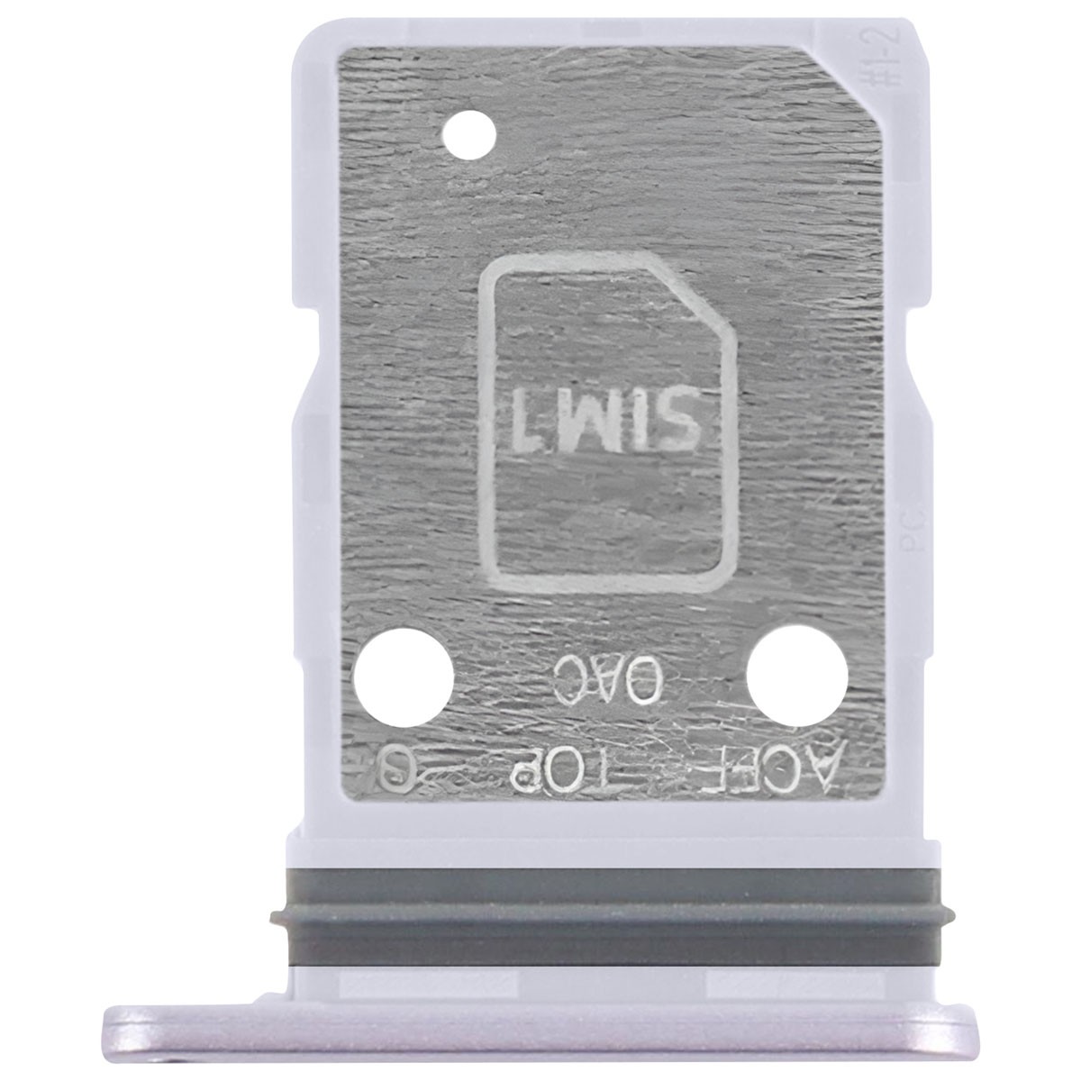 Tiroir SIM Dual pour Samsung A36 Logement Double Carte Réseau Clappio