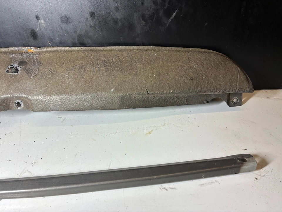 Lower Bumper Center Valance Pieces 72-89 Mercedes Benz R107 450SL 380SL 560SL - Image 3 of 4