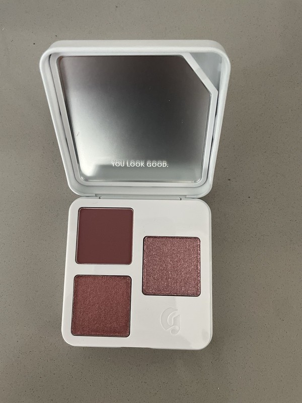 Glossier Monochromes Essential Eyeshadow Trio Pallet HEATHER ~ New In Box