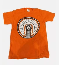 SALE University of Illinois Vintage Chief Illiniwek T Shirt Gift Fan Size S-4XL