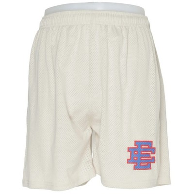 Eric Emanuel, Basketball Shorts, Größe: XL, Beige, Mesh, Herren #tfz