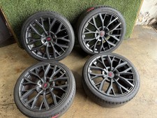 2018 2019 2020SUBARU WRX STI 19X8.5 ALLOY GUNMETAL WHEEL RIM SET OF 4 WITH TIRES