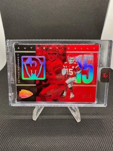 2025 Panini Authentically Patrick Mahomes II Player Worn Patch 19/25
