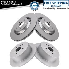 Front and Rear Brake Rotors Set For 2009-2015 Toyota Venza