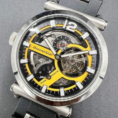 Orient Star Retrofuture Rennrad WZ0011DK schwarzes Zifferblatt automatische...