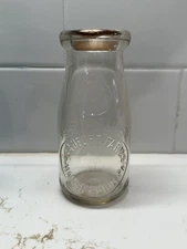 Half Pint Beaufort Farms Dairy Harrisburg Pa Penn Milk Bottle