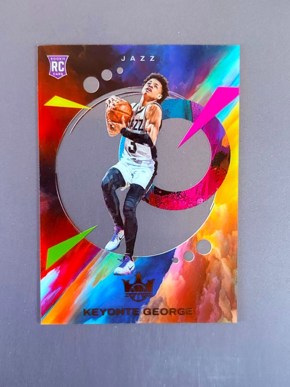 Keyonte George 2023-24 Panini Court Kings Acetate RC #11