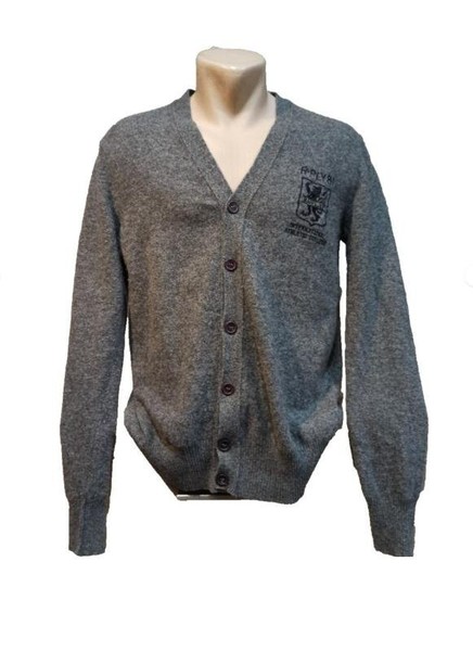 Men Replay Sweater Grey Wool M