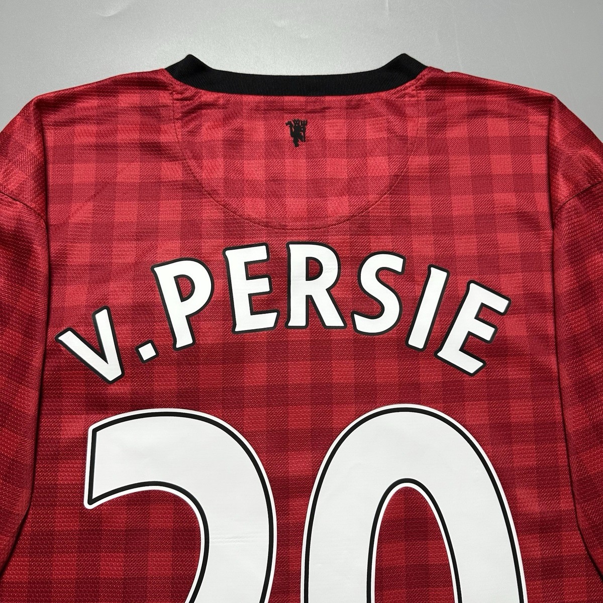 MANCHESTER UNITED NIKE 2012/2013 HOME JERSEY #20 VAN PERSIE SIZE