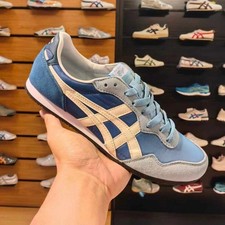 Onitsuka Tiger SERRANO 1183B400-200 Blue/White Unisex Sneakers Casual Shoes