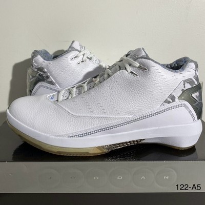 Size 12.5 - Air Jordan 22 OG 5/8 White University Blue Mens 316381-141 Ship Fast