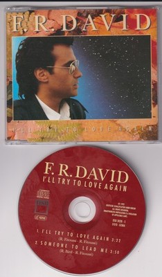 F.R. David   I'll Try To Love Again / Someone To Lead Me - 2 Track SingleCD 1992