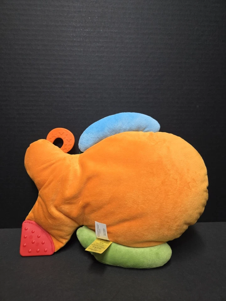 Melissa & Doug K's Kids FLIP FISH Plush Baby Sensory Learning Crinkle Toy - EUC - Image 2 of 4