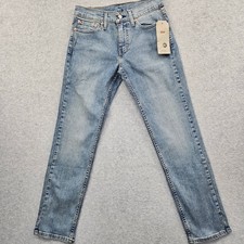NWT Levis 511 Mens 28x30 Light Wash Slim Fit Denim Jeans Stretch