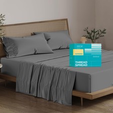 Thread Spread Egyptian Cotton King Size Sheets Set - 800 Series High Thread