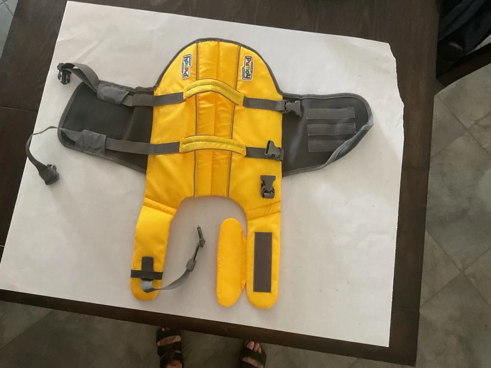 Outward Hound - Yellow Dog Life Jacket Vest - Size Medium - Image 2 of 4