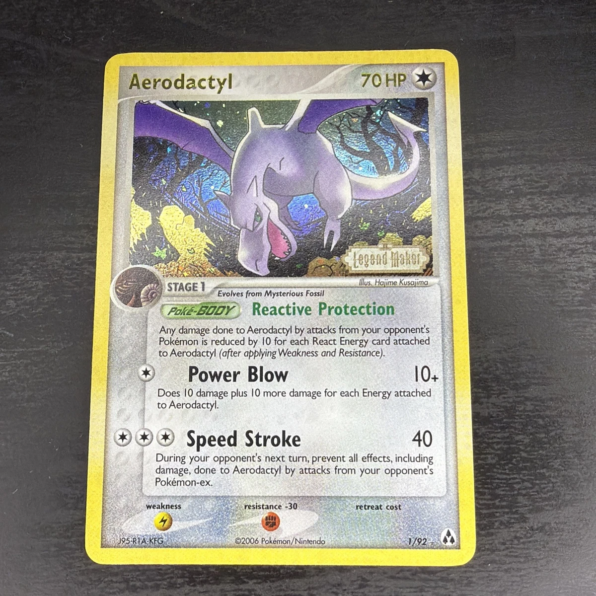 Aerodactyl Pokémon TCG Cards for sale | eBay