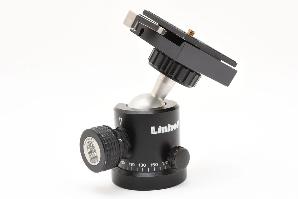 [Mint] Linhof Profi Tripod Head + QUICKFIX From JAPAN #2421658 - Image 3 of 4