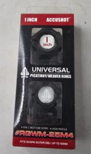 UTG Universal 1 inch Low Profile Scope Rings Picatinny Weaver Rings