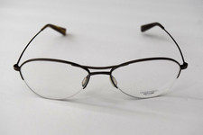 Oliver Peoples Titanium Aviator Gunmetal 53-16-140 Asher BKC Japan Eyeglasses