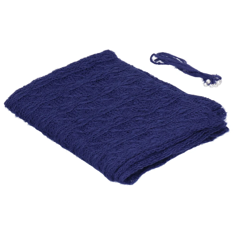 Conjunto de diadema elástica envolvente para recién nacido fotografía de bebé envoltura elástica Foto 4 de 4