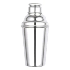 WALKER & HALL Silver Plate - Art Deco Cocktail Shaker - 8"