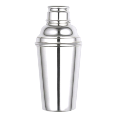 WALKER & HALL Silver Plate - Art Deco Cocktail Shaker - 8