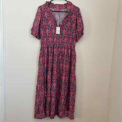 chinese dress ladies Simply Southern Ruffle Maxi Pineapple Dress Large main image 1