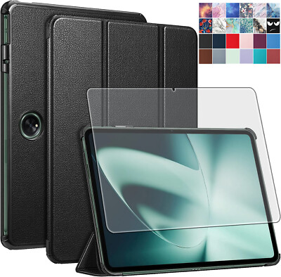 Schutzhülle +9H Panzerfolie für Oneplus Pad 11.6/ OPPO Pad 2 11.6'' 2023 Case -3