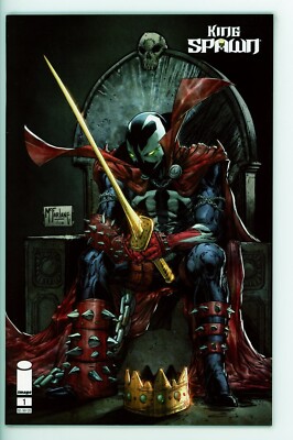 KING SPAWN #1 NEAR MINT 2021 TODD MCFARLANE COVER B 1st PRINT IMAGE COMICS b-282