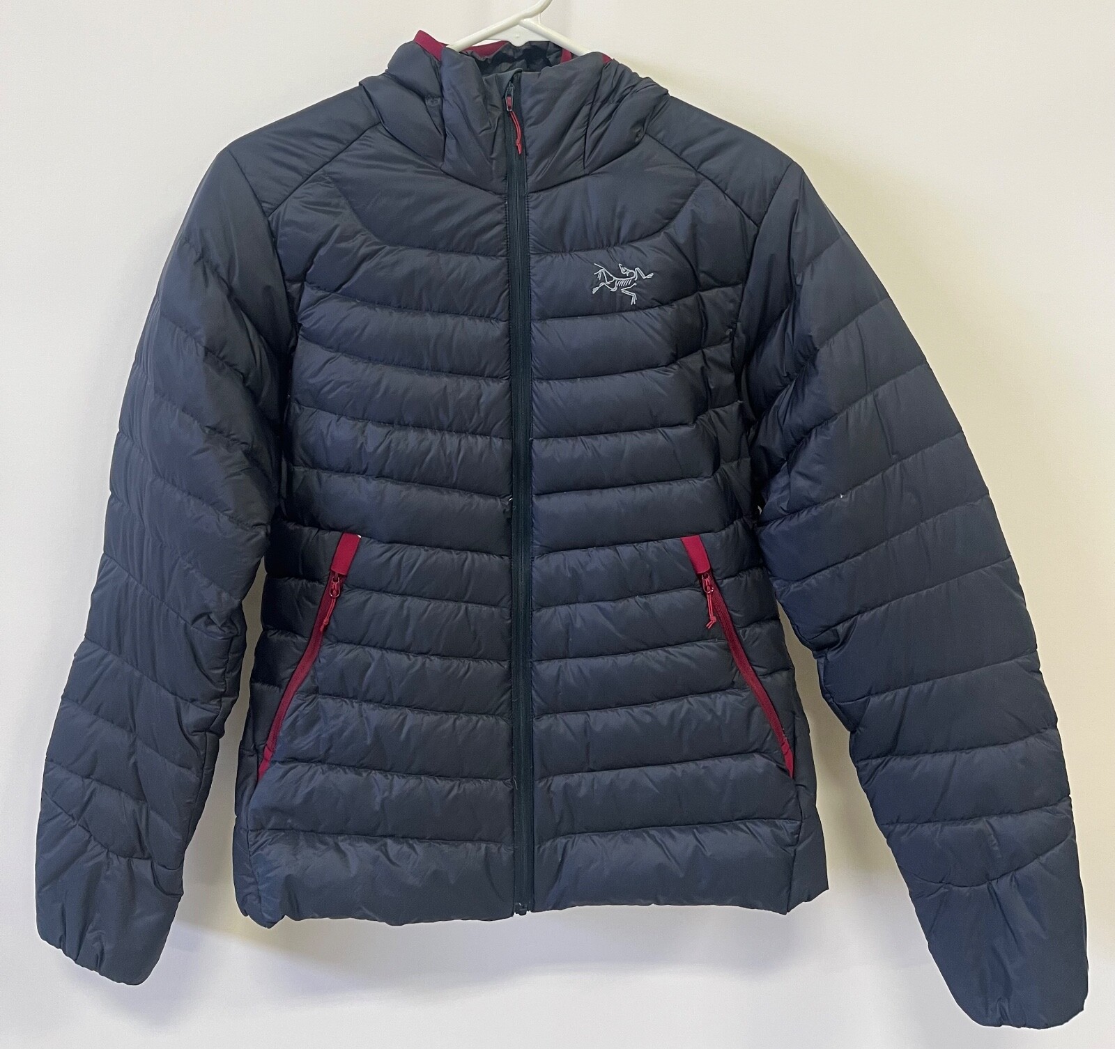 Arc'teryx Cerium LT piumino d'oca puffer donna taglia S blu navy